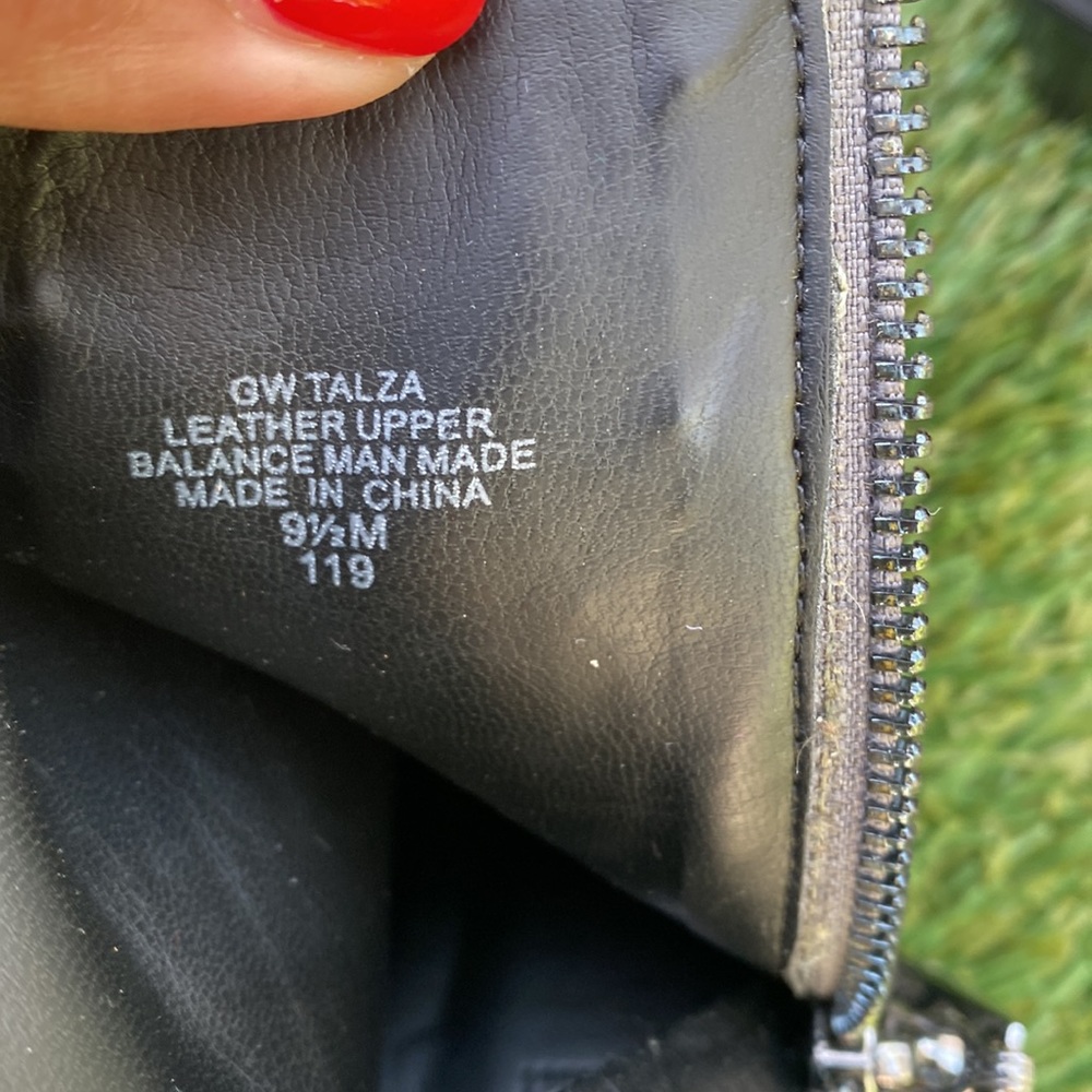 Guess “Talza” Pewter Fringe Zipper Booties - Picture 8 of 10